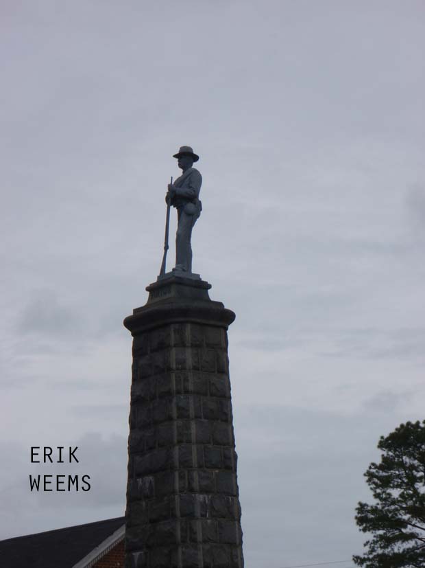 Chesterfield Virtus Statue Courthouse Virginia