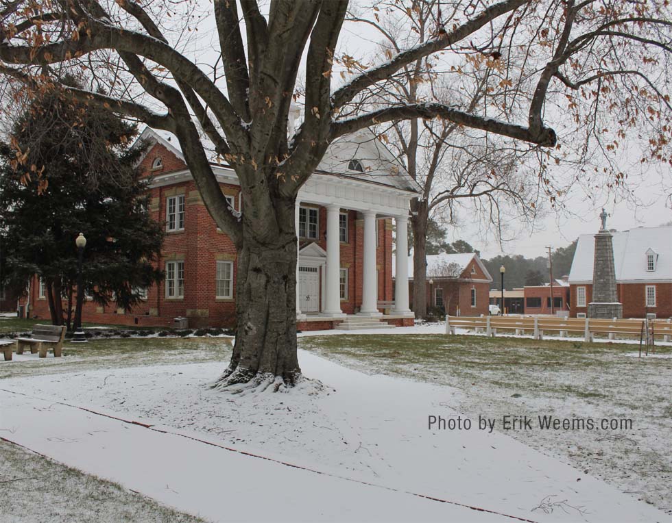 Chesterfield in the Snow
